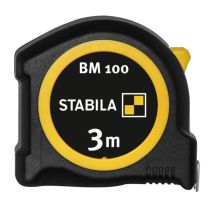 Comprar Accesorios - STABILA BM 100, 3 m (cm) Cinta métrica bolsillo 19570