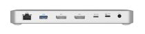 D-Link DUF-901, Dockingstation Argent, USB-A, USB-C, DP, RJ-45 | conne