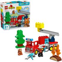 Comprar Lego - LEGO 10473 Coche bomberos DUPLO Town + manguera + bombero, juguete 10473