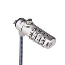 StarTech.Slim Lock Noble Wedge Slot Compatible, 6.6ft Locking Cabl