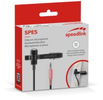Microphone à pince Speedlink SPES, noir