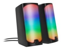Haut-parleur stéréo jeu Speedlink TONOS RGB, noir