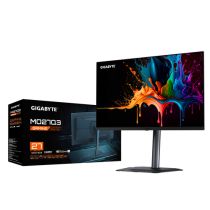 GIGABYTE MO27Q3 QD-OLED, Moniteur jeu 68.6 cm (27 pouces), noir, QH