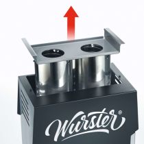 Severin Wurster WT 5005, gril électrique noir gris, 2.000 watts, gril 