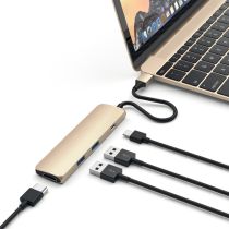 Satechi Hub HDMI USB Passthrough type-C or