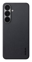 Revenda Bolsas Samsung - Capa Pitaka Ultra-Slim Samsung S25 Preto Cinzento sarja