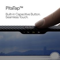 Étui Pitaka Ultra-Slim iPhone 17 Pro Noir Gris Twill