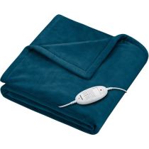 Comprar Mantas Almohadillas Electricas - Cobertor elétrico Beurer HD75 Cosy Ocean, azul escuro, 130 x 180 cm  40019