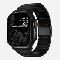 achat Accessoires GPS / Auto - Nomad Strap Titanium Noir V2 46mm 49mm Connecteur Noir NM014834858