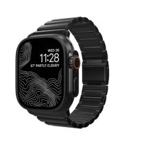 Nomad Strap Titanium Noir V2 46mm 49mm Connecteur Noir