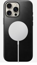 Nomad Étui en cuir moderne iPhone 16 Pro Max Noir Horween