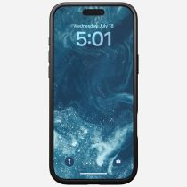 Nomad Étui en cuir moderne iPhone 16 Pro Max Noir
