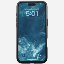 Nomad Étui en cuir moderne iPhone 16 Plus Noir