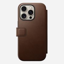 Nomad Modern Cuir Folio iPhone 16 Pro Brown