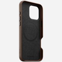 Nomad Traditional Cuir Case iPhone 16 Pro Max Brown