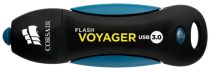 Corsair Flash Voyager 256GB, Clé USB noire bleue, USB-A 3.2 Gen 1 Ca