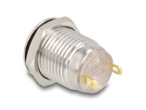 DELOCK Bouton-poussoir à encastrer 12 mm 2 x connexion à souder