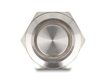 DELOCK Bouton-poussoir à encastrer 12mm 2x connexion à souder LED bleu