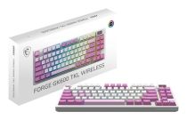 MSI FORGE GK600 TKL Violet, sans fil