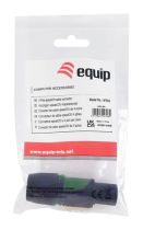 Equip Connecteur câble 4 pôles SpeakOn noir vert