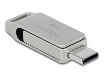 STICK DELOCK USB 3.2 Gen 1 USB-C + Typ-A Speicherstick 16GB - Metallge