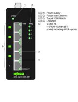 WAGO 852-1411 000-001 COMMUTATEUR ÉCO INDUSTRIEL