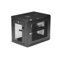 StarTech.2 Post 9U 19 Support Mural Network Cabinet, Adjustable Dep