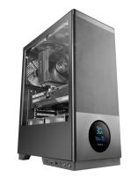 TACENS SAGITTA20 ATX CASE ROUND DISPLAY 3X120MM FAN ANTI-DUST MESH BLA
