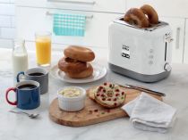Kenwood kMix Toaster TCX751WH blanc argent, 900 watts, 2 tranches
