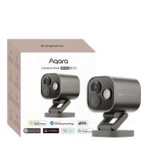 Aqara Camera Hub G5 Pro, caméra surveillance grise, Wi-Fi Résolut