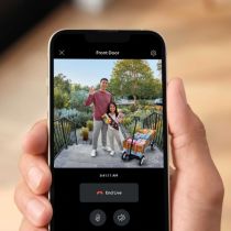 Caméra IP Amazon Ring Video Doorbell 3 Plus argent noir