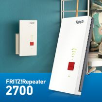 FRITZ! Mesh-Set 2700 3er-Pack, Repeater weiÃŸ/cinza, Wi-Fi 7 + Jusqu´a