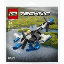 Revenda Lego - LEGO 30736 Technic Branco Seaplane, brinquedo construção saco plásti