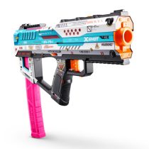 ZURU XSHOT Skins Fury-X, Dartblaster + 40 Half-Darts Portée : 20 m  