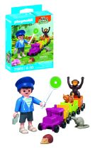 Revenda Playmobil - PLAYMOBIL 71951 Animais Amigos: Pequena locomotiva passeio, brinq