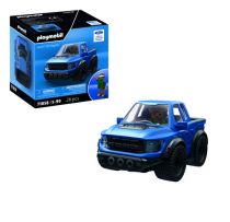 Revenda Playmobil - PLAYMOBIL 71858 X Ford F-150 Raptor, brinquedo construção 26 peça