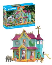 PLAYMOBIL 71852 Animals + Friends : Villa danimaux multicolores - 718