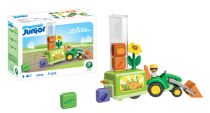 PLAYMOBIL 71773 JUNIOR : Tracteur + planteuse, jeu construction 1