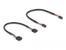 Conversor DELOCK + 2 Chaves B+M 1 x RJ45 2.5 Gigabit LAN