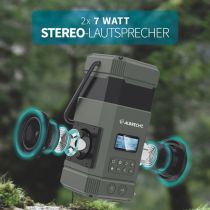 Radio Albrecht DR 114 DAB+ Radio d extérieur + lampe camping