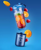 nutribullet Flex NBP013BL Mixeur sur socle bleu