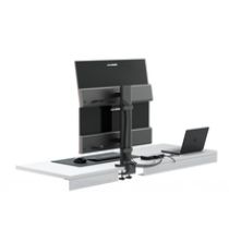 Alogic Elevate 34 Dual Vertical Ecran Stand Space Grey (Support m