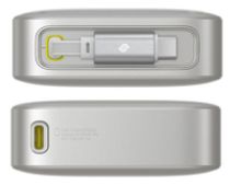 Baseus Free2Pull Power Bank with Retractable Cabo 10000mAh 30W Lunar 