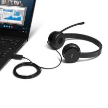 Casque Lenovo 4xd0x88524 Noir