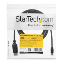 Cabo Displayport A Mini Dp 3m -  Macho - Macho -  Black