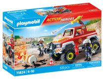 PLAYMOBIL 71824 Action Heroes Feuerwehrtruck, Konstruktionsspielzeug |