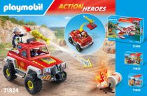 PLAYMOBIL 71824 Action Heroes Feuerwehrtruck, Konstruktionsspielzeug |
