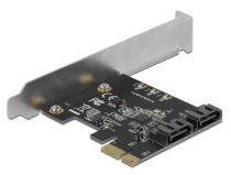 2 Port SATA PCI Express x1 Karte - Low Profile Formfaktor