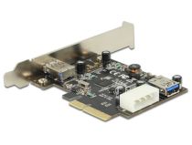 PCI Express x4 Karte > 1 x extern + 1 x intern SuperSpeed USB 10 Gbps 