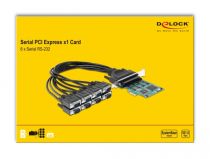 PCI Express x1 Karte zu 8 x Seriell RS-232